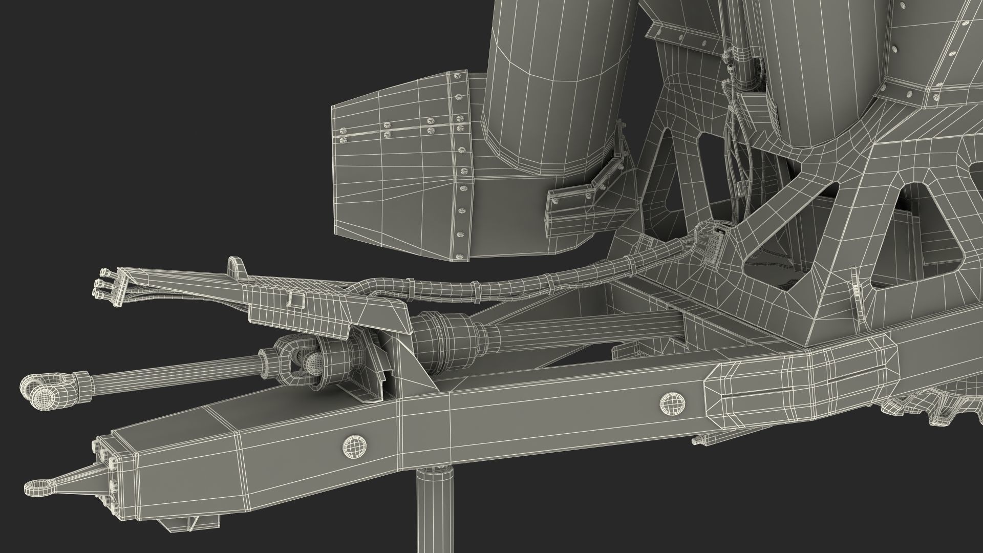 Perard X-Flow 19 Transbordeur Red Used 3D model_33