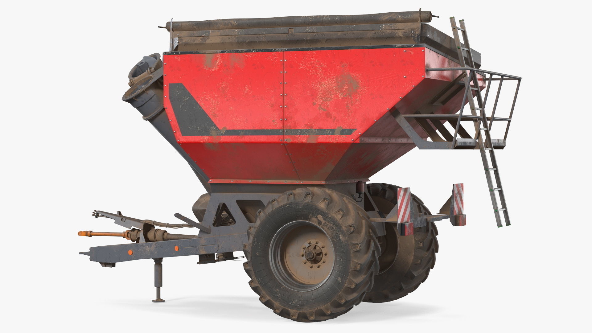 Perard X-Flow 19 Transbordeur Red Used 3D model_11