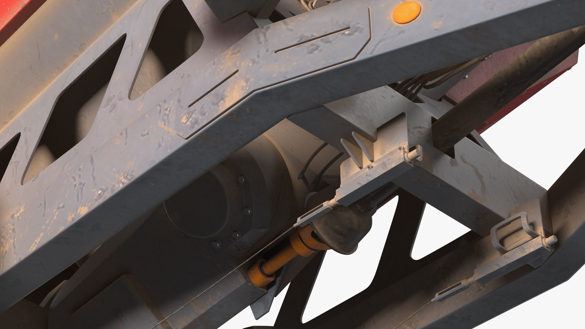 Perard X-Flow 19 Transbordeur Red Used 3D model_15