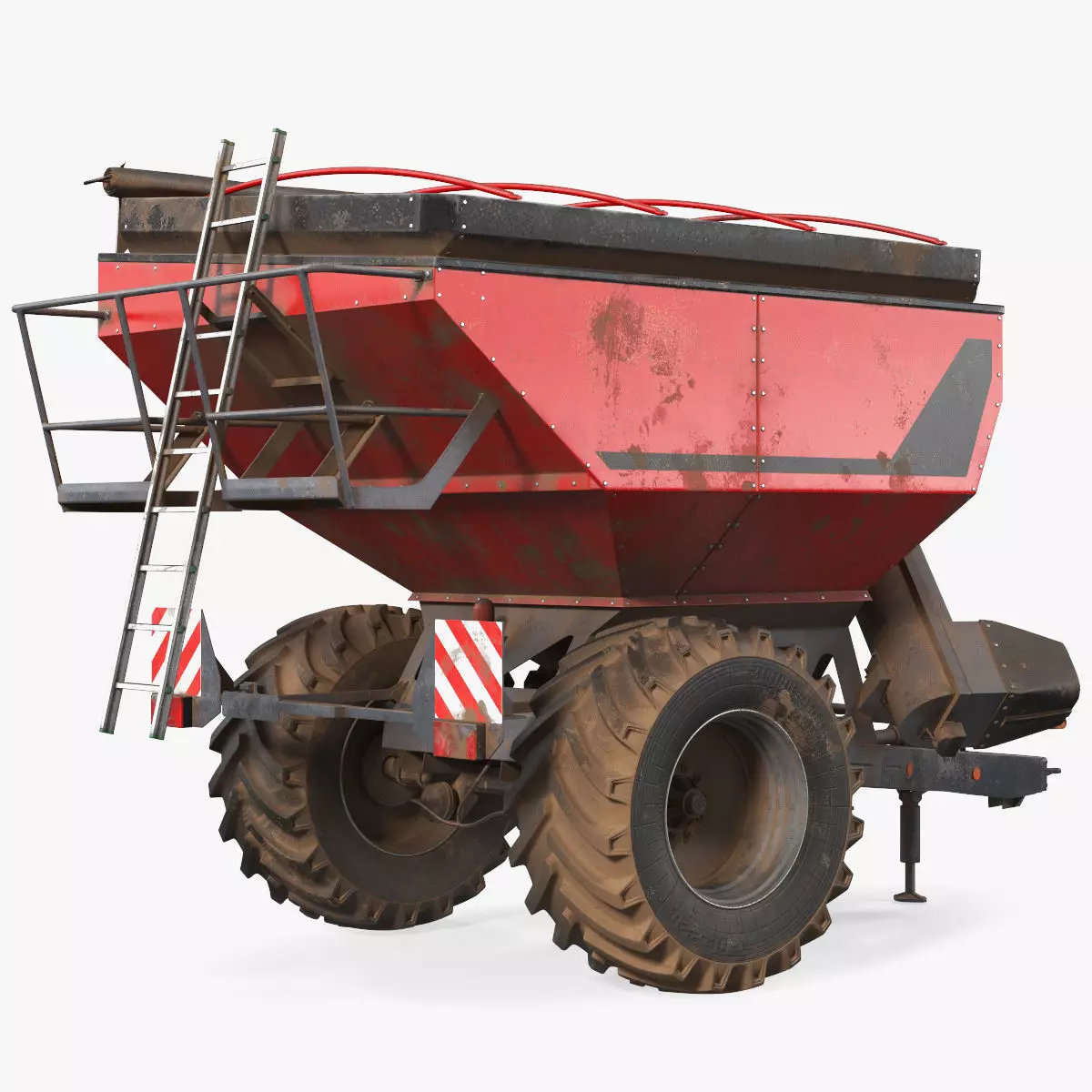 Perard X-Flow 19 Transbordeur Red Used 3D model_0