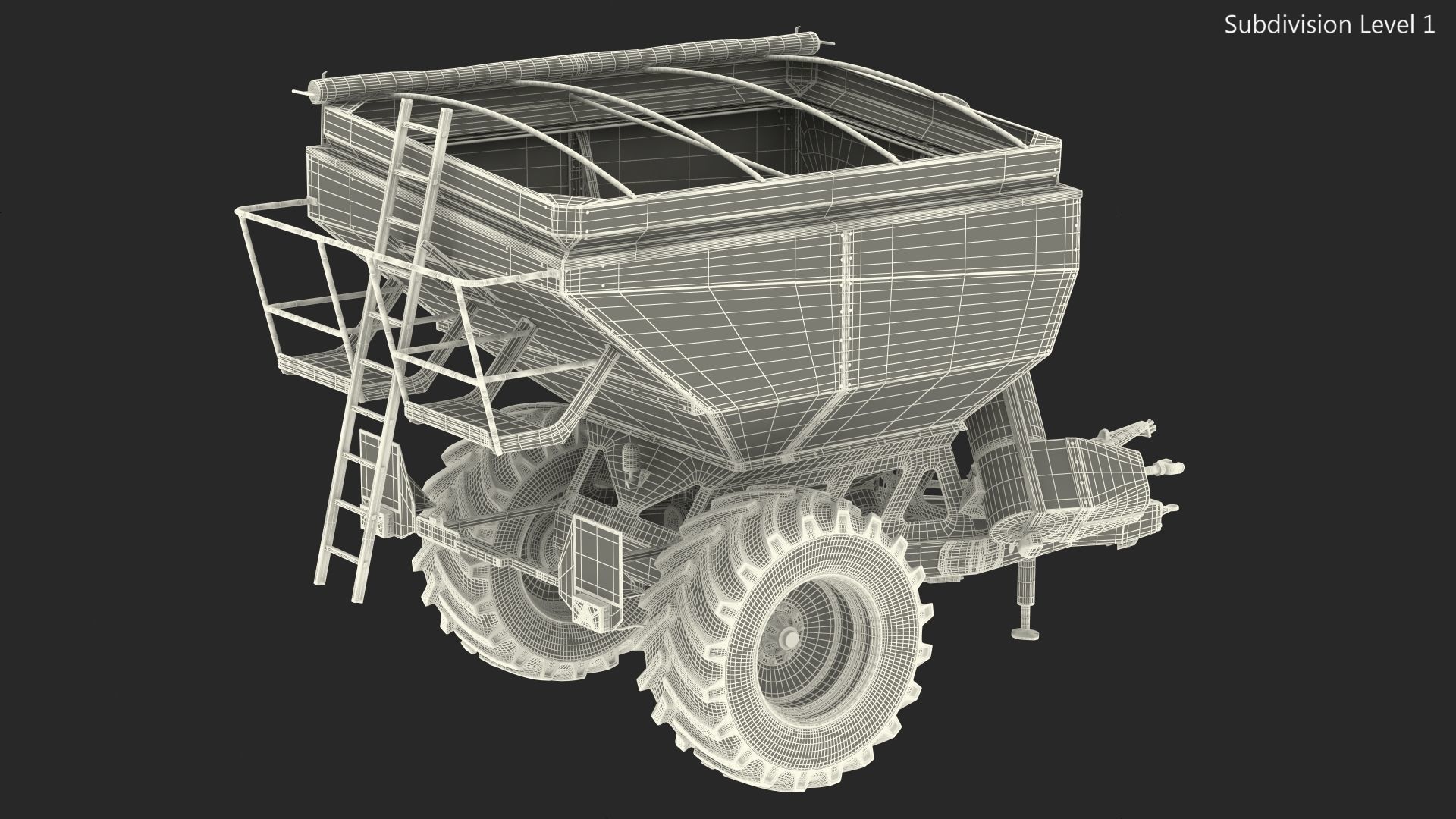 Perard X-Flow 19 Transbordeur Red Used 3D model_25