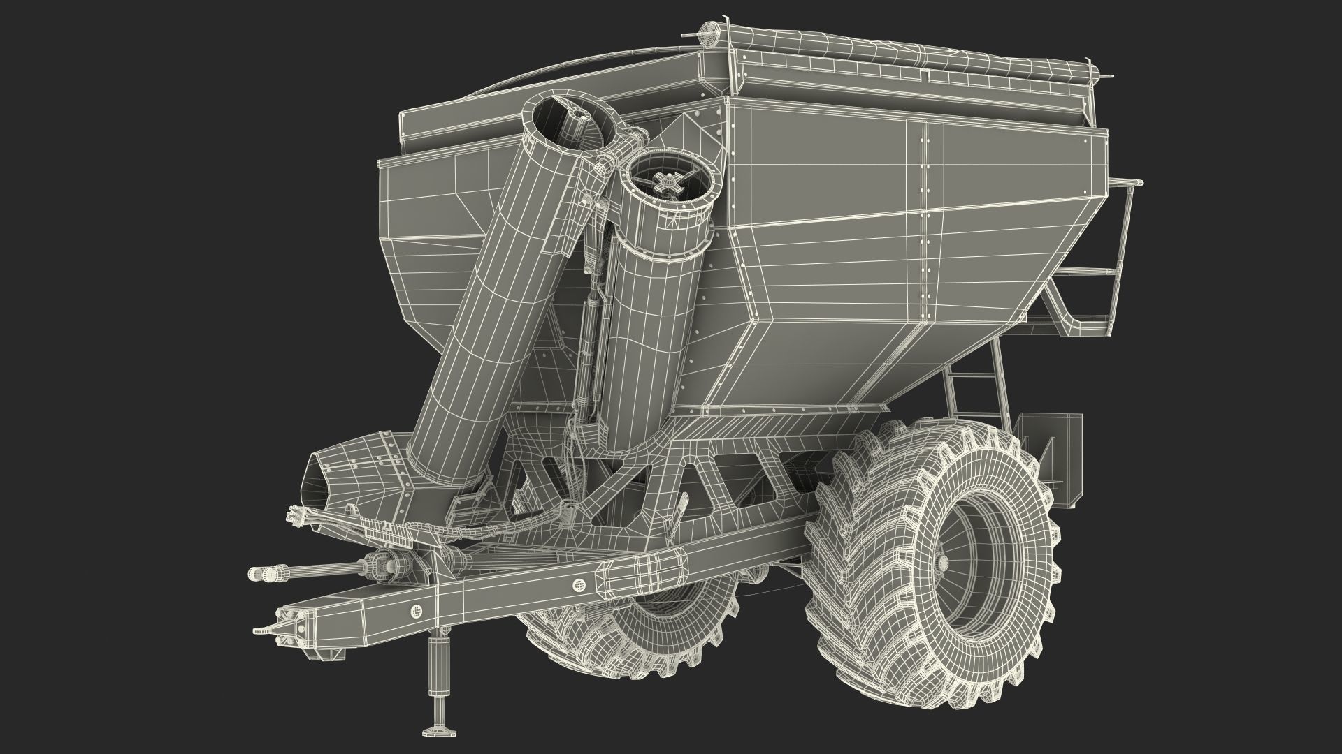 Perard X-Flow 19 Transbordeur Red Used 3D model_29