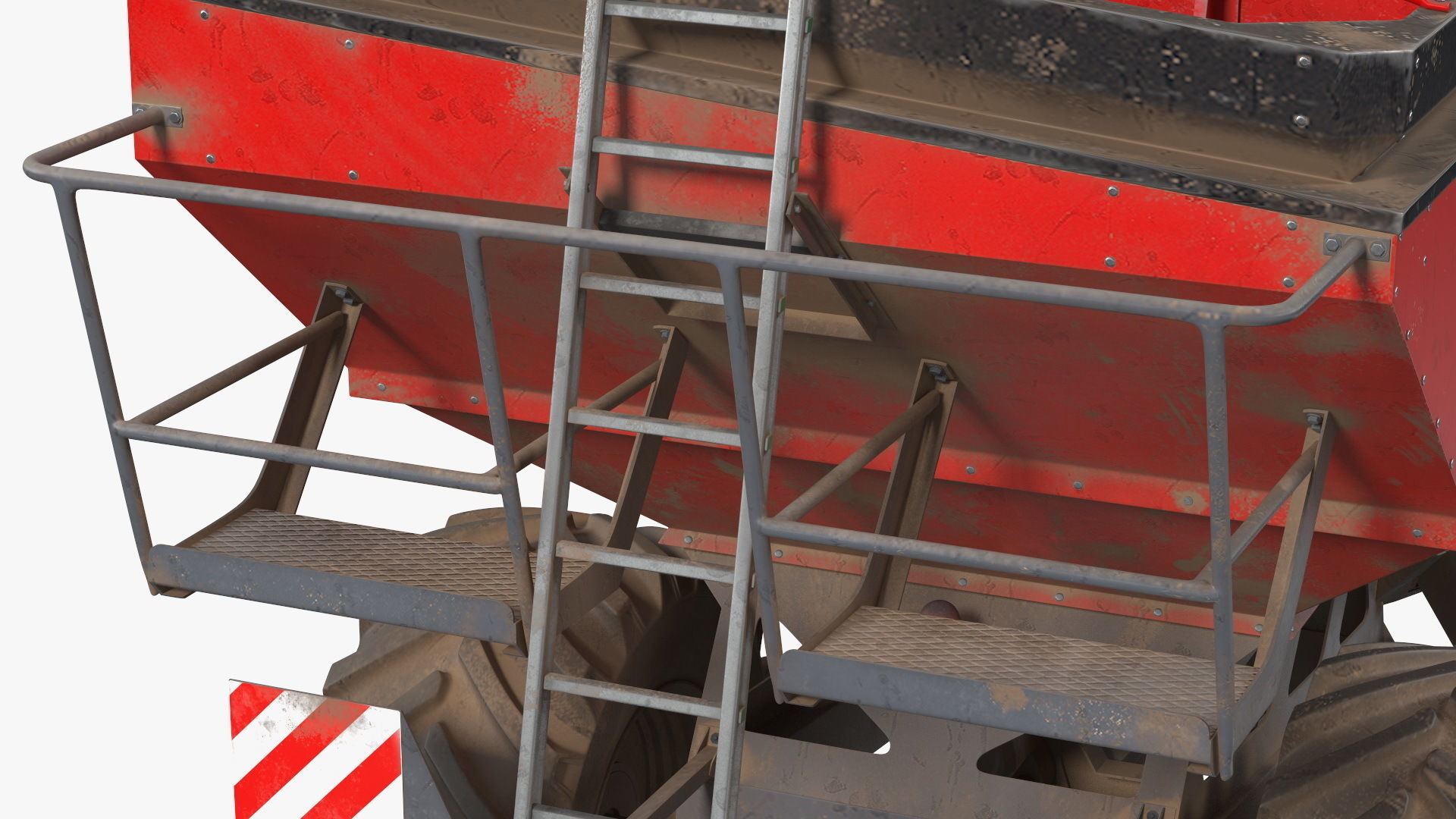 Perard X-Flow 19 Transbordeur Red Used 3D model_19