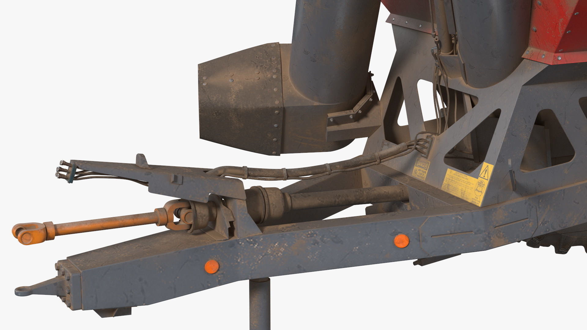 Perard X-Flow 19 Transbordeur Red Used 3D model_16