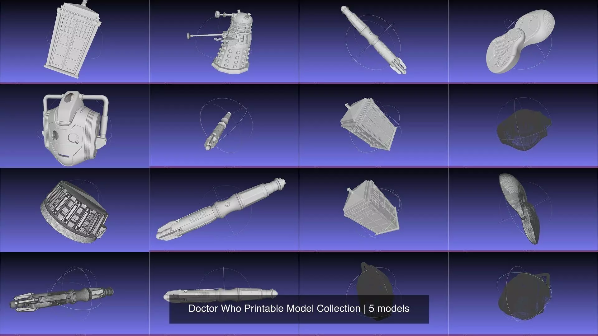Doctor Who Printable Model Collection _0