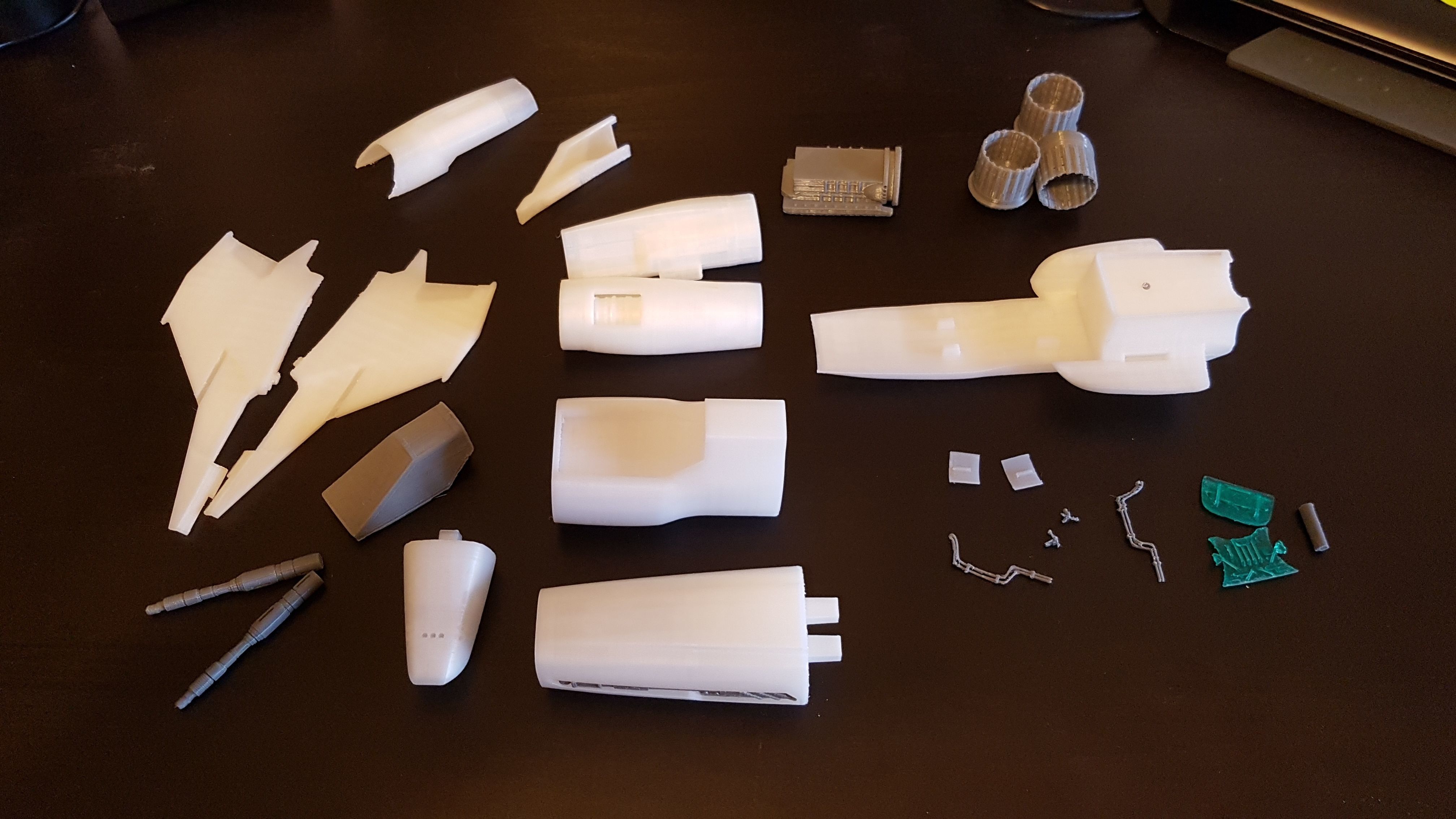 SCI-FI Starfighter Viper Mk2  3D model_5