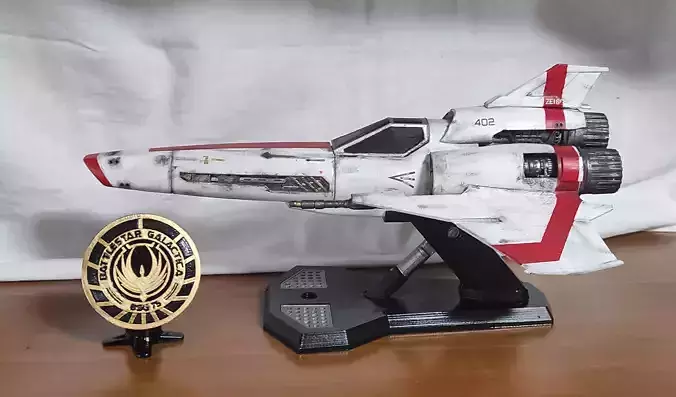 SCI-FI Starfighter Viper Mk2  3D model