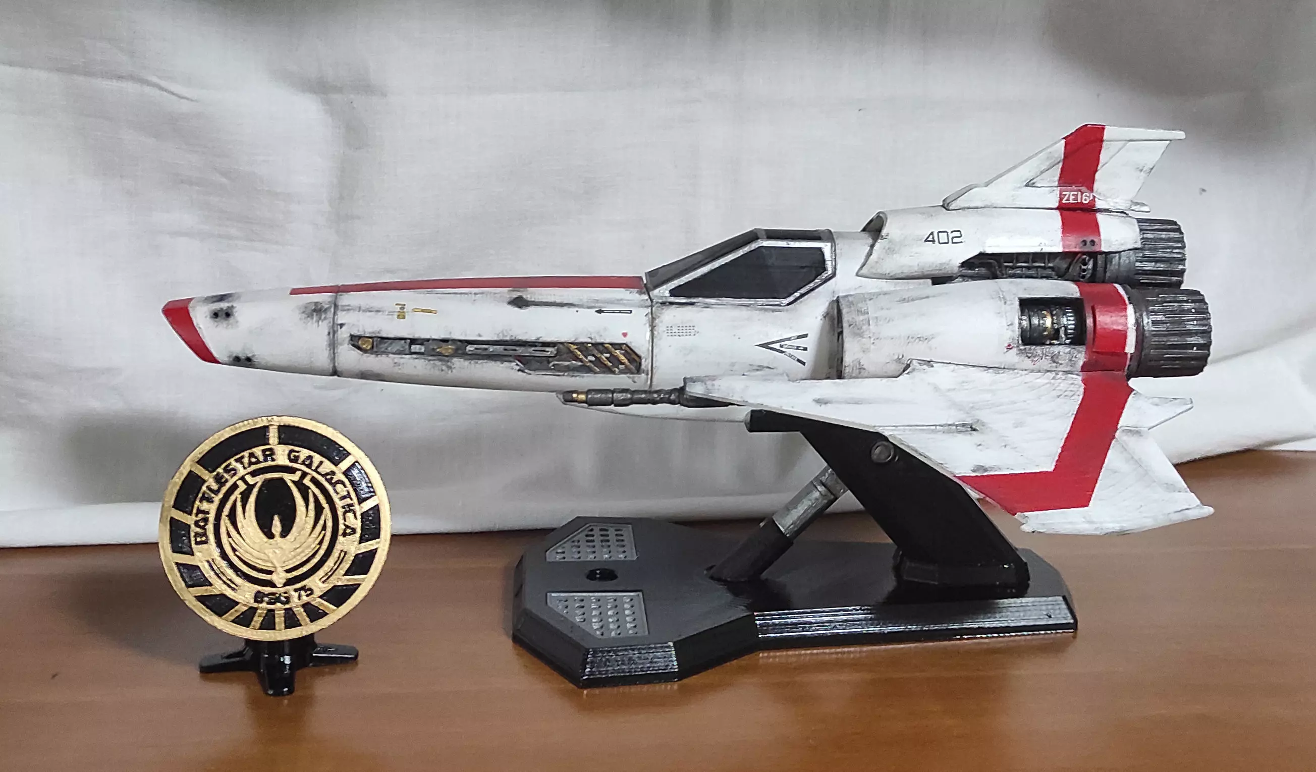 SCI-FI Starfighter Viper Mk2  3D model_0