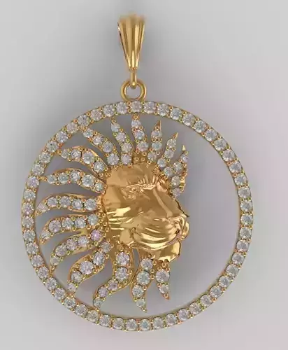 Lion  Pendant 