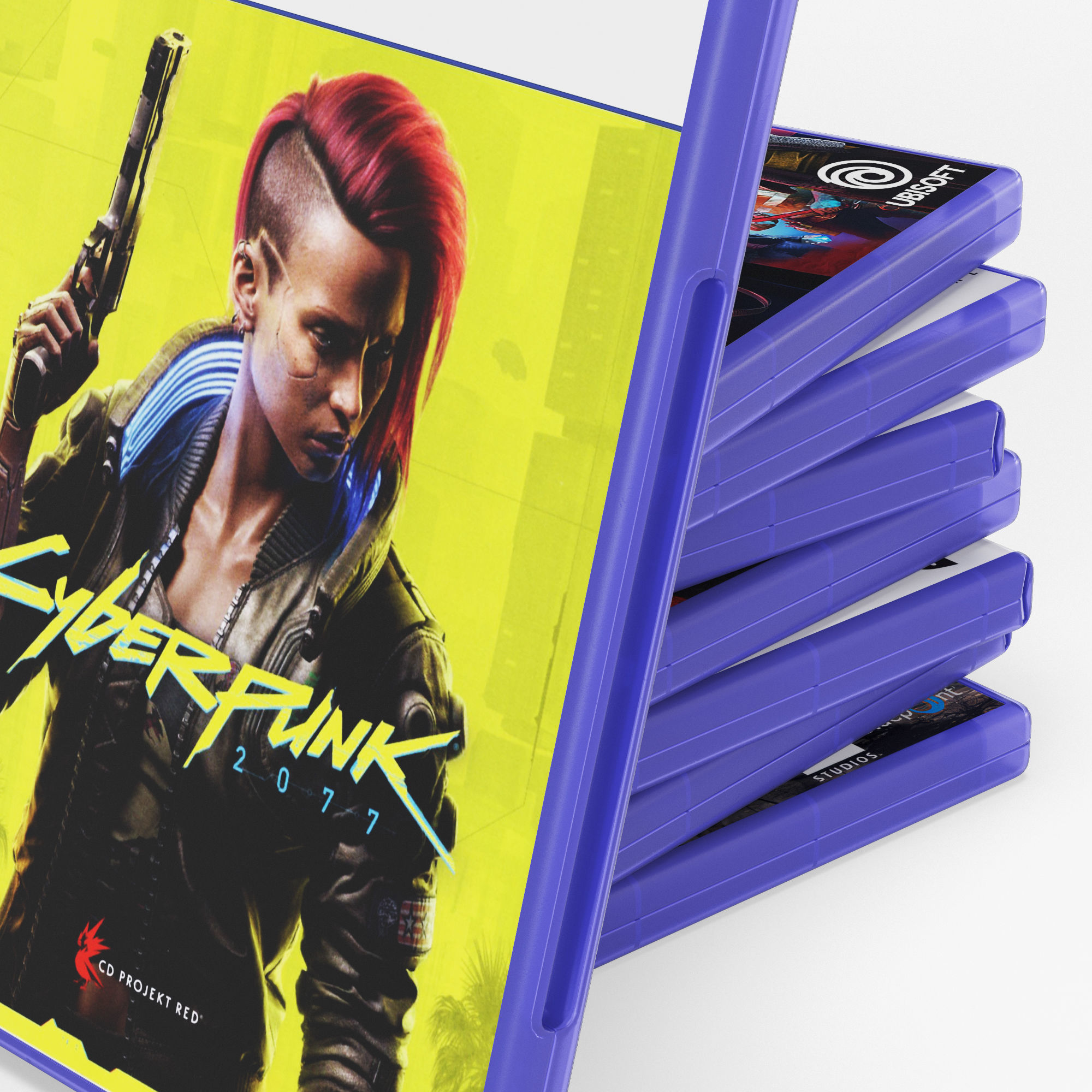 DVD Case disks for PS5 3D model_4