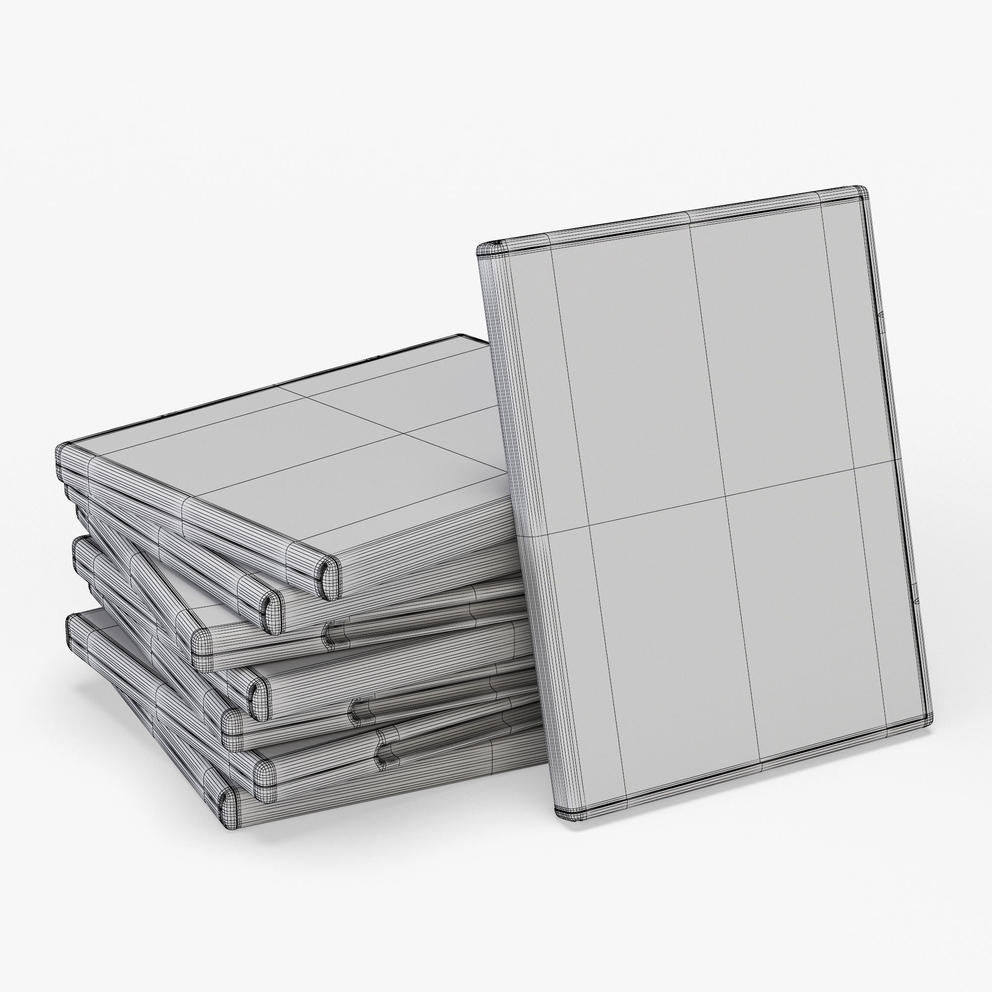 DVD Case disks for PS5 3D model_5