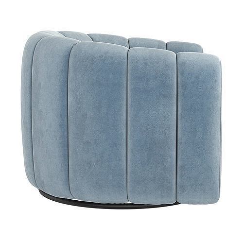 Fitz Russet Chair CB2 3D model 5