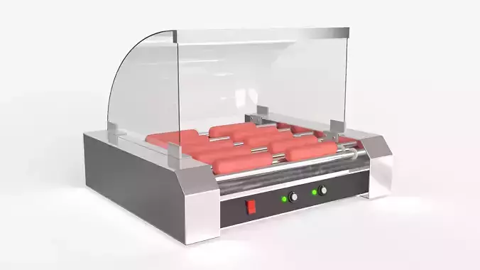 Hot Dogs Machine 3D model