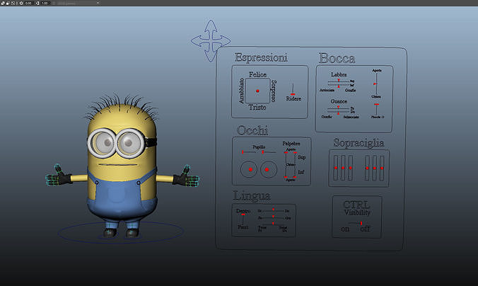 MINION character 3D model