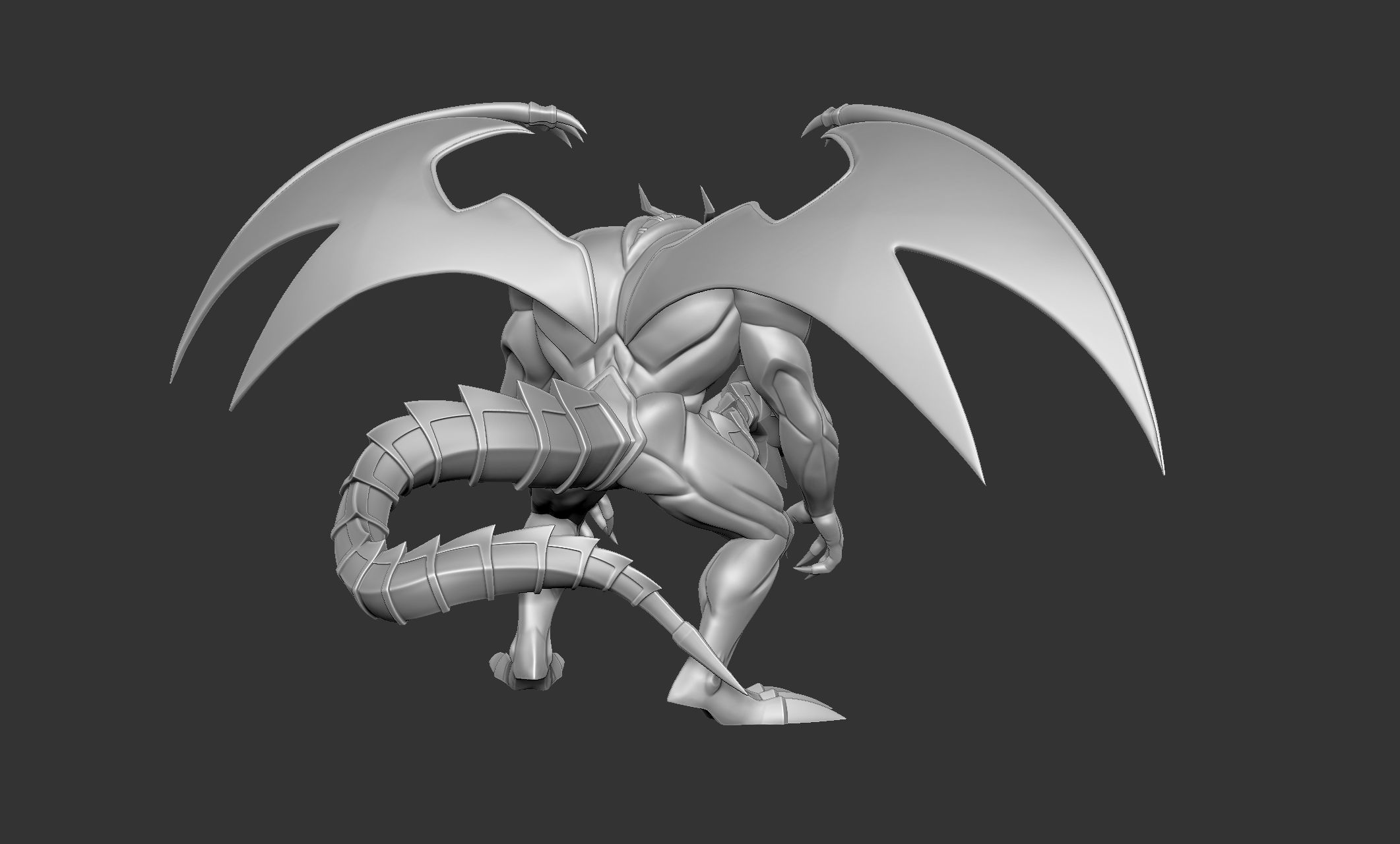 Yu-Gi-Oh - Zorc Necrophades - Custom Model 3D print model_5