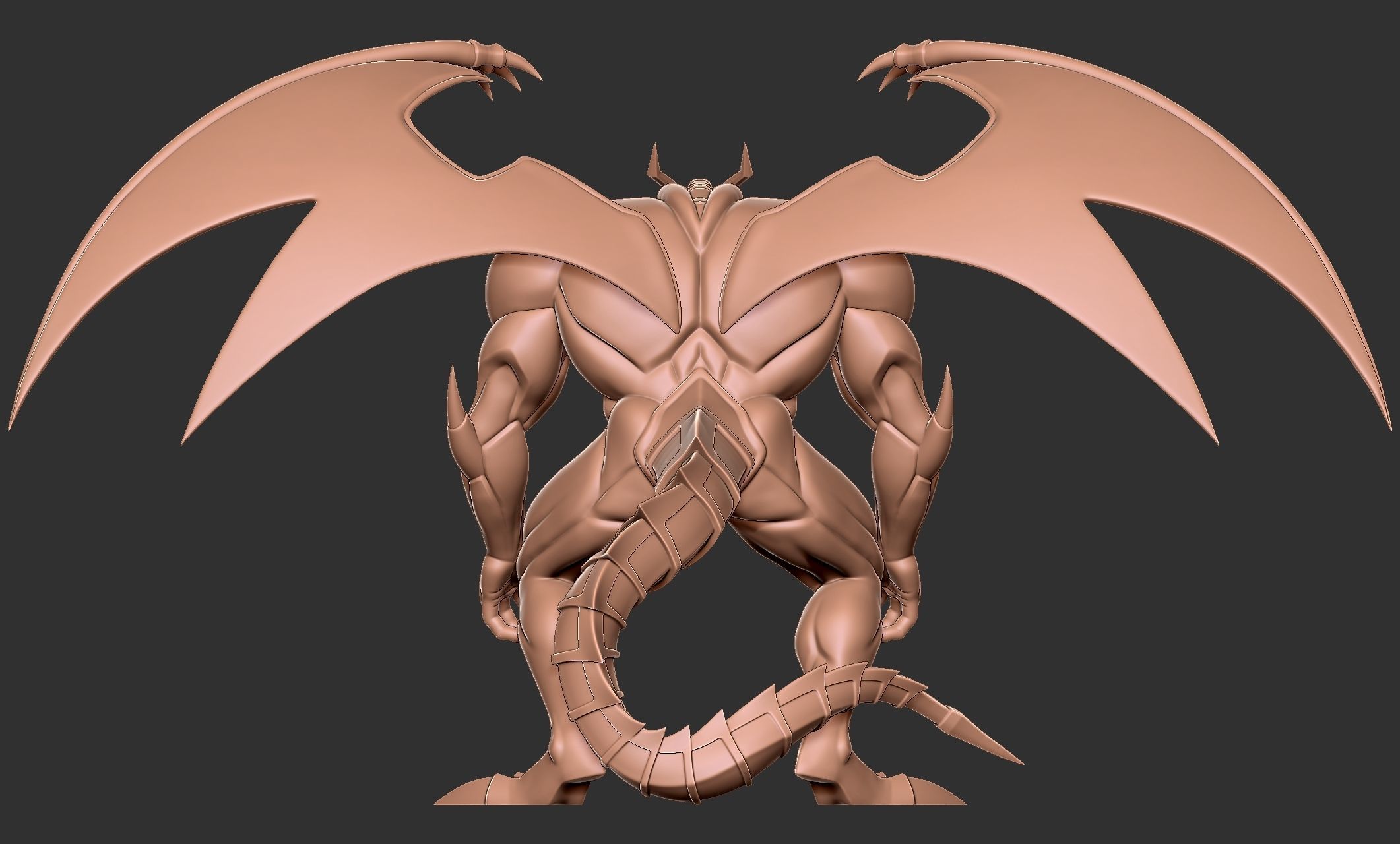 Yu-Gi-Oh - Zorc Necrophades - Custom Model 3D print model_1