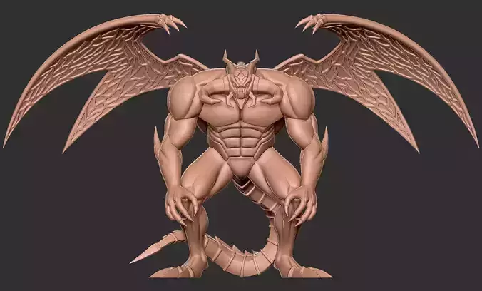 Yu-Gi-Oh - Zorc Necrophades - Custom Model 3D print model