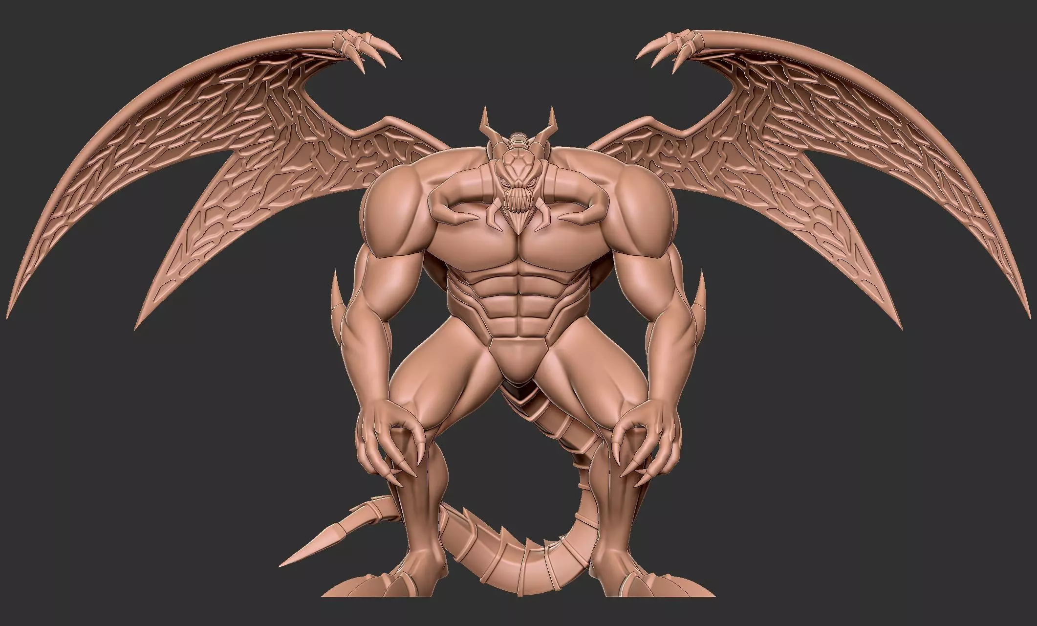 Yu-Gi-Oh - Zorc Necrophades - Custom Model 3D print model_0