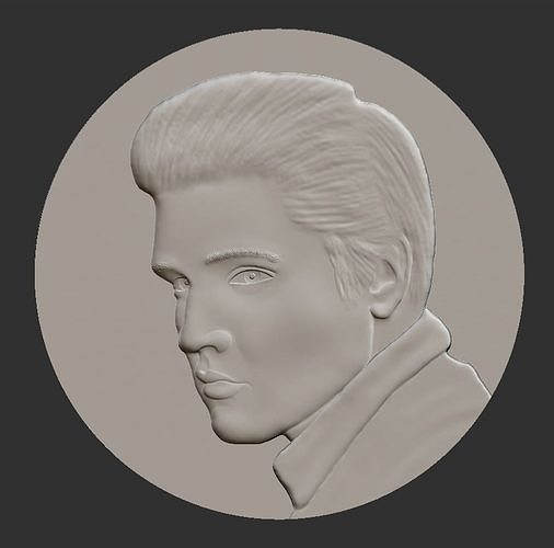 Elvis Presley 3D print model