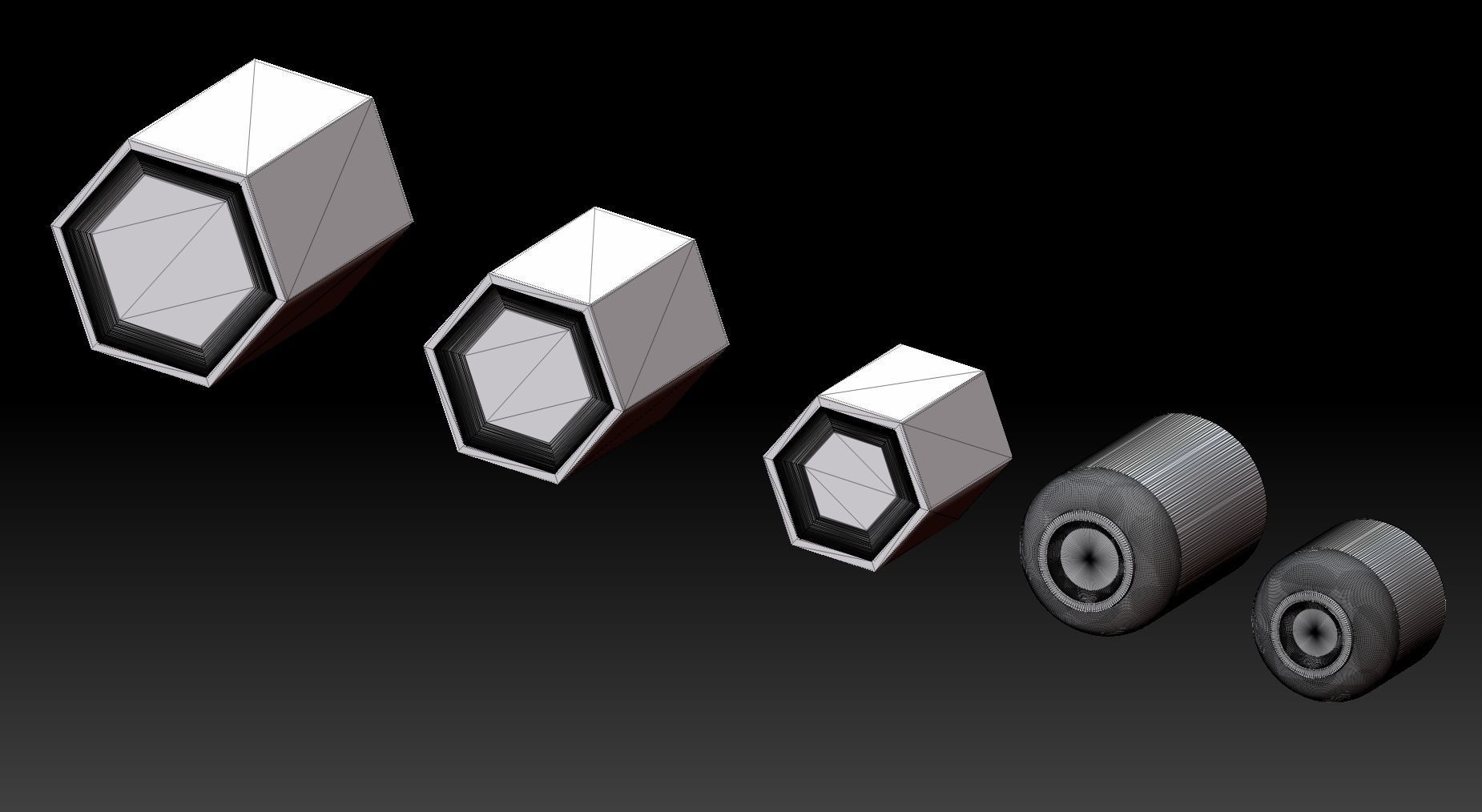 plant pot vases 3D print model_7