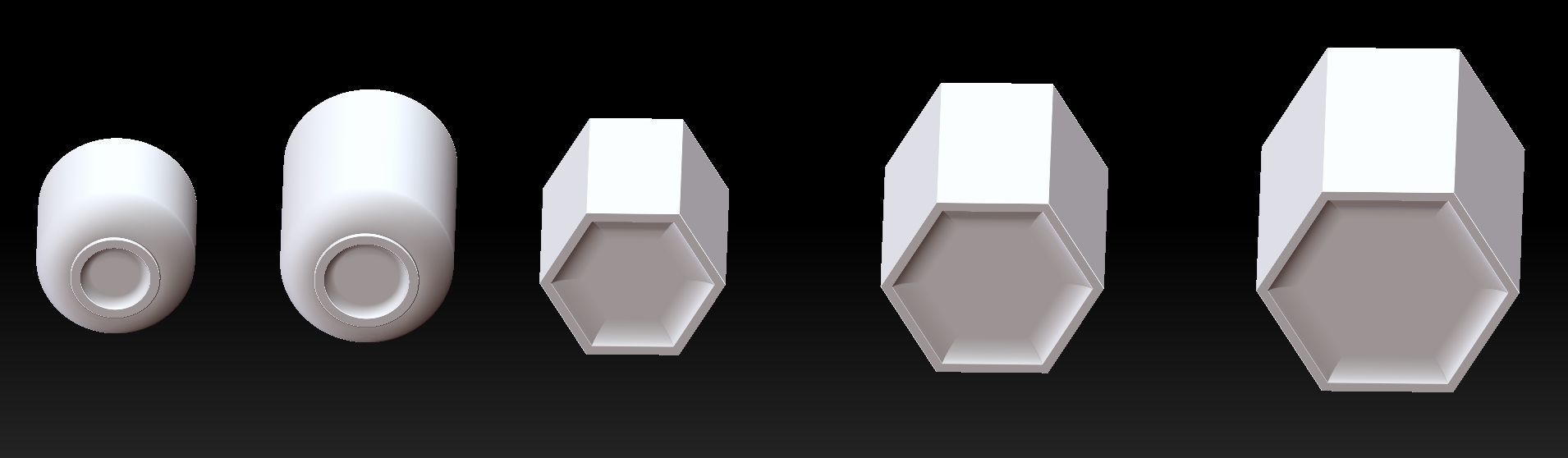 plant pot vases 3D print model_4