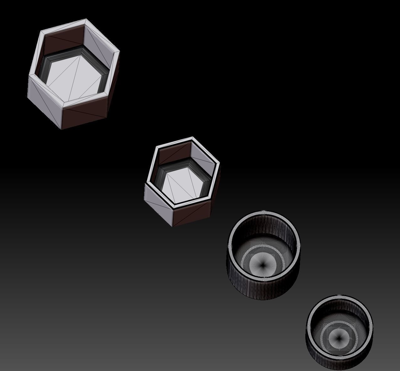 plant pot vases 3D print model_6