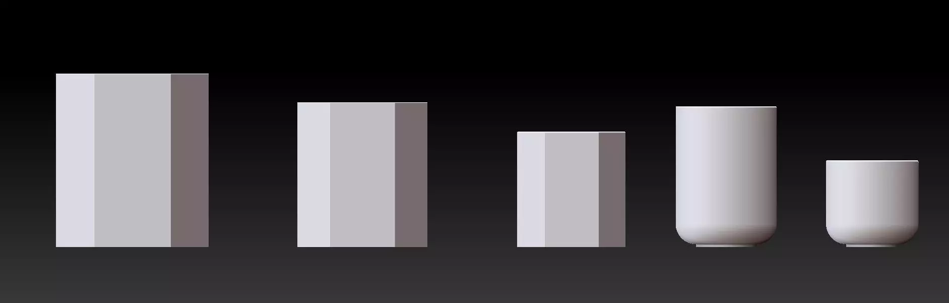 plant pot vases 3D print model_0