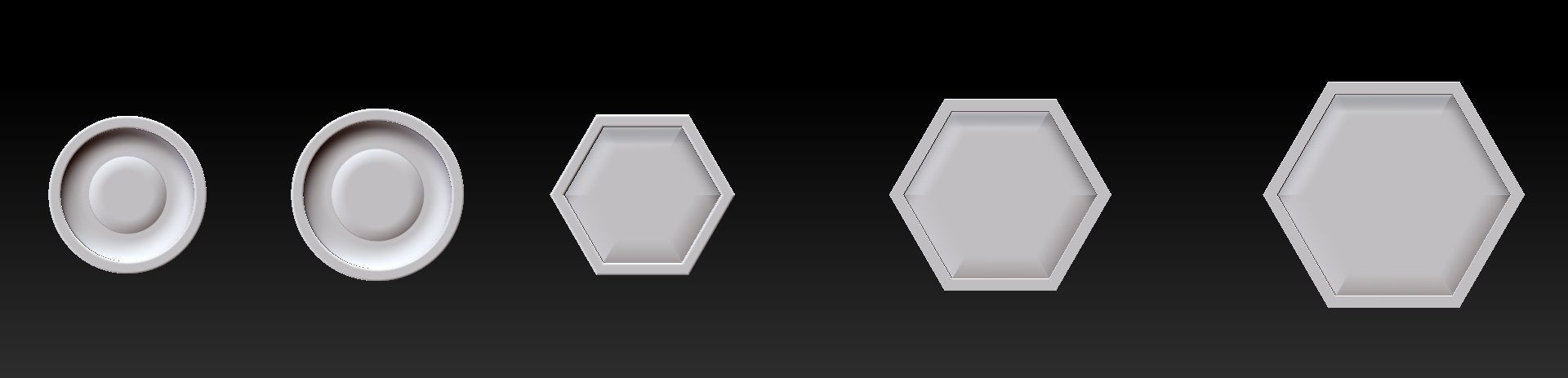 plant pot vases 3D print model_3