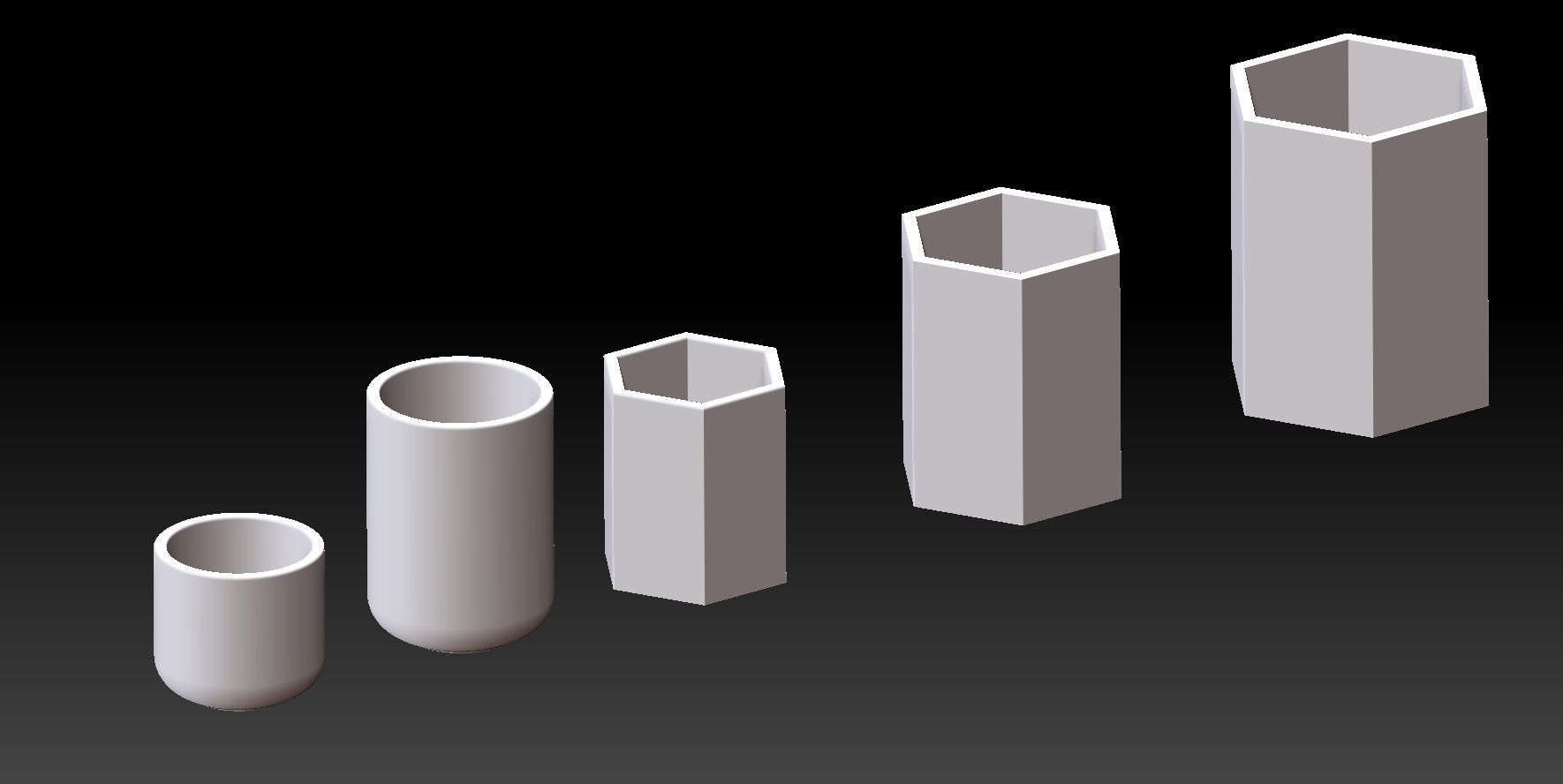 plant pot vases 3D print model_2