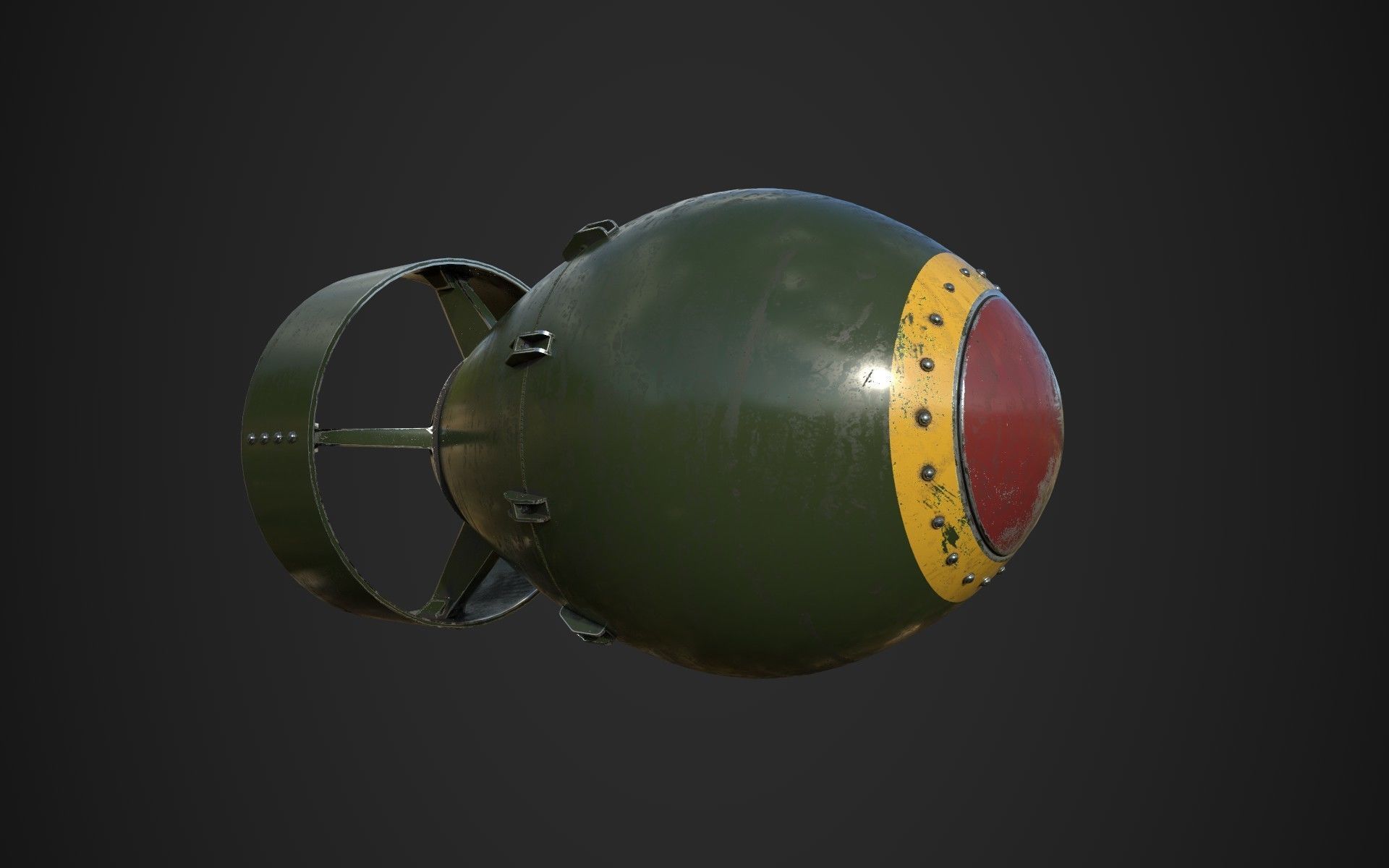 Nuclear Bomb 3D model_5
