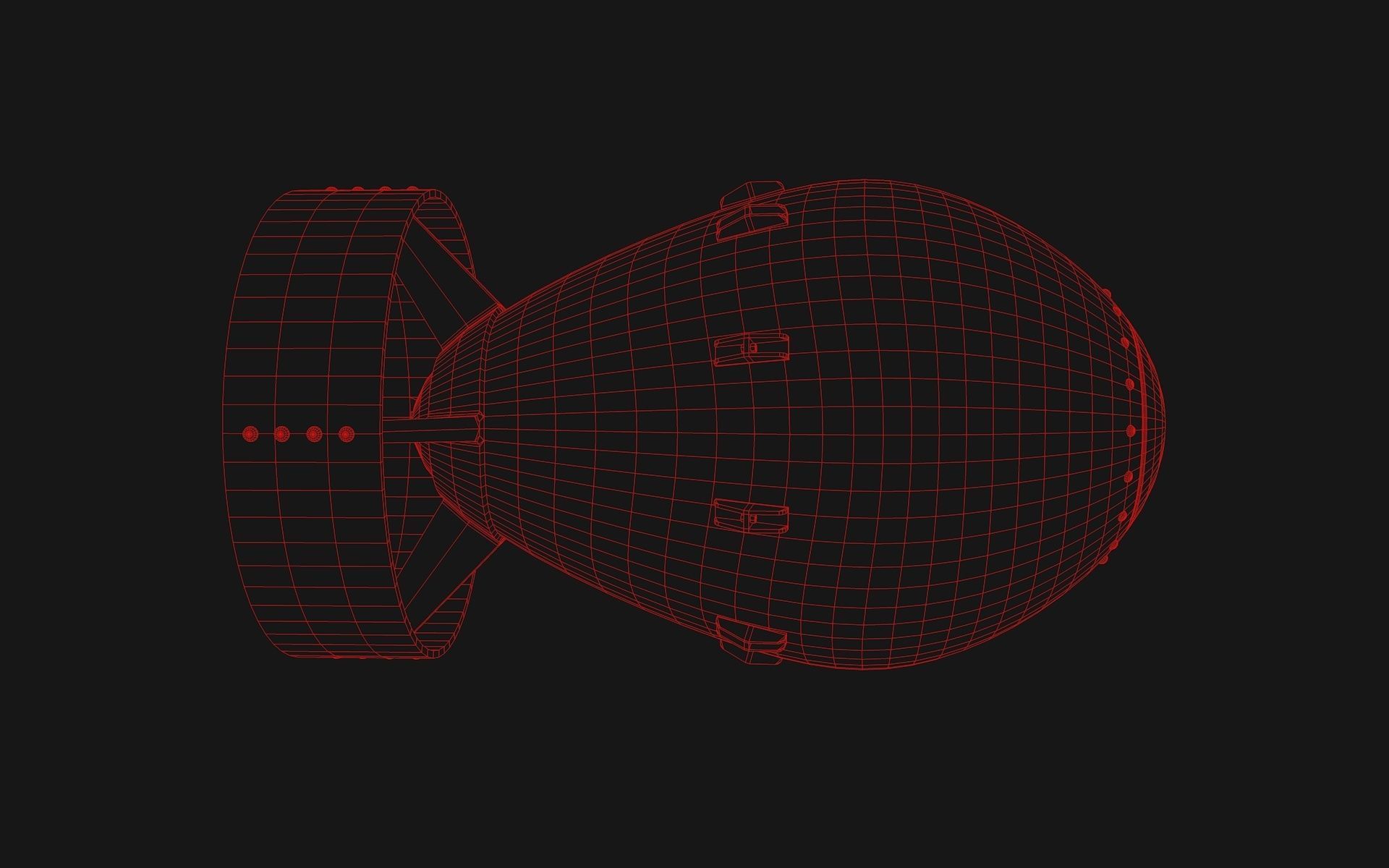 Nuclear Bomb 3D model_12
