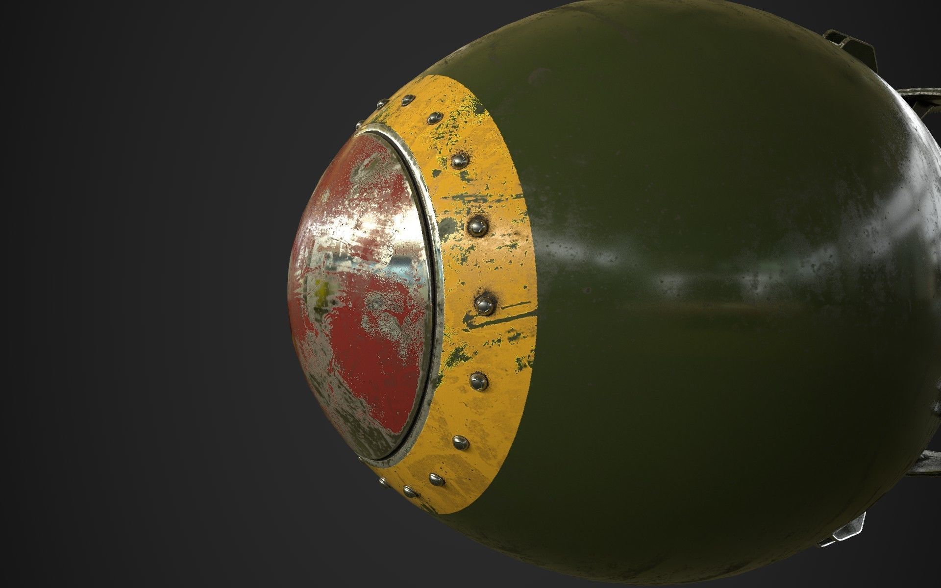 Nuclear Bomb 3D model_2