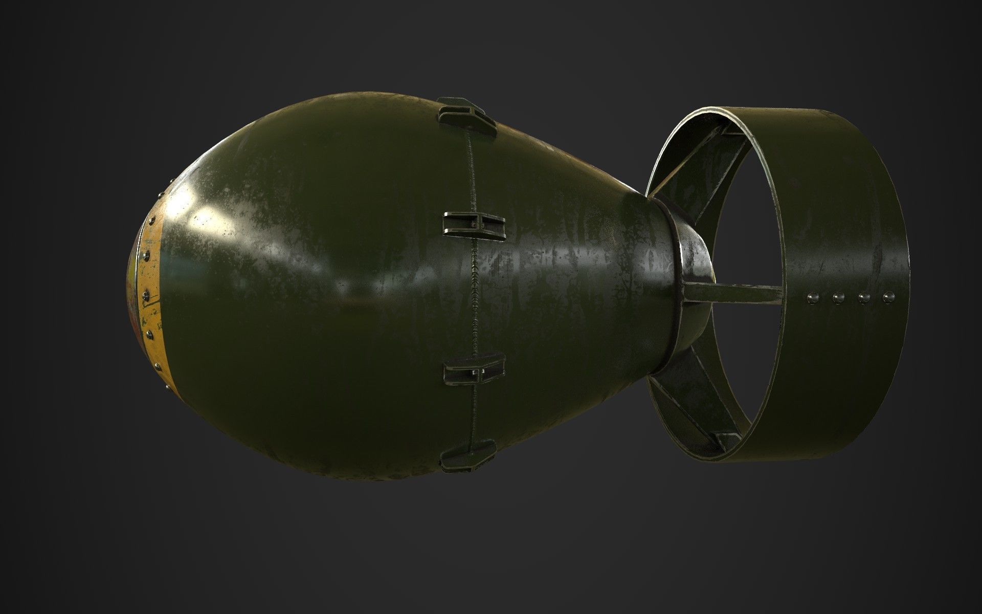 Nuclear Bomb 3D model_4