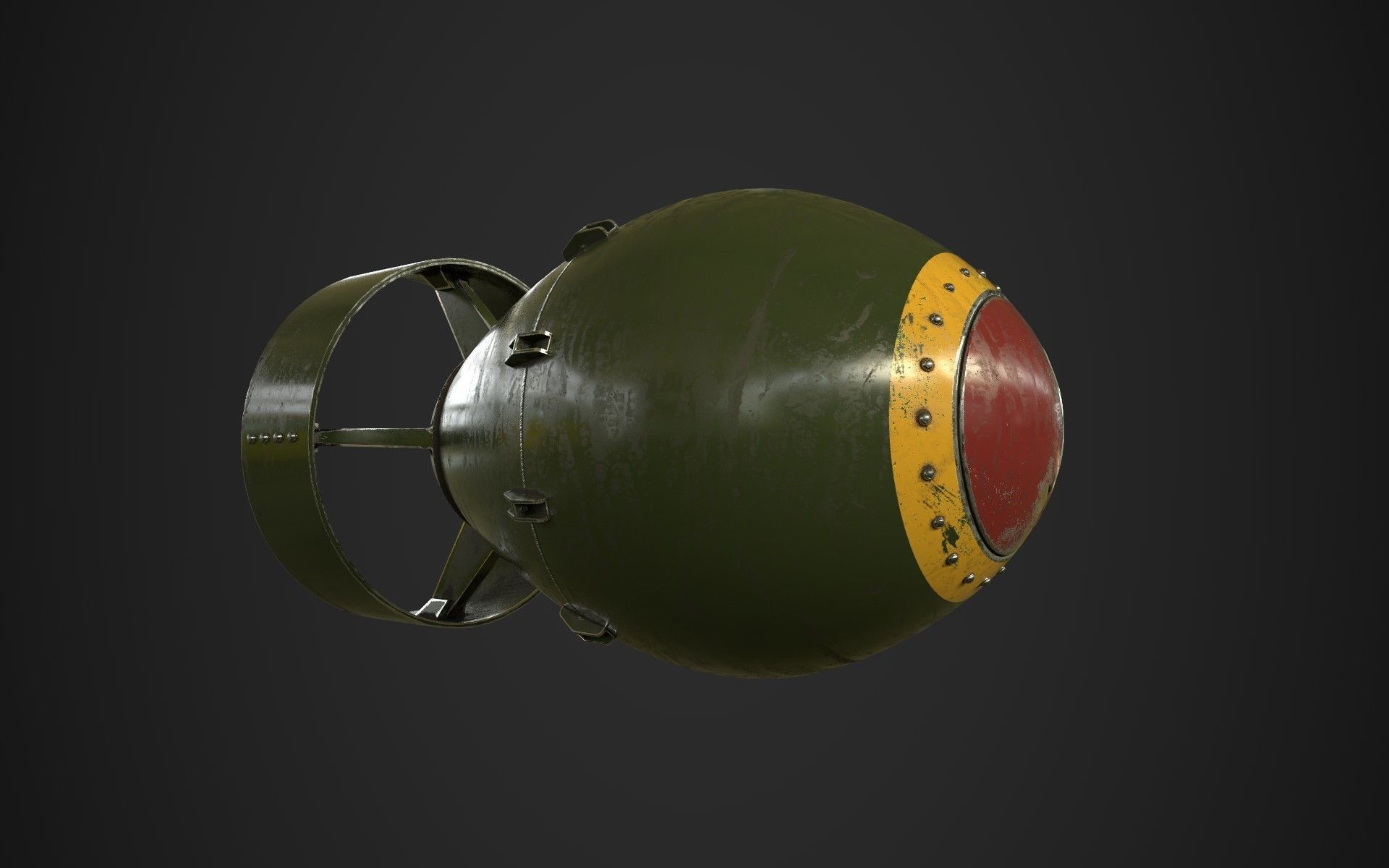 Nuclear Bomb 3D model_1