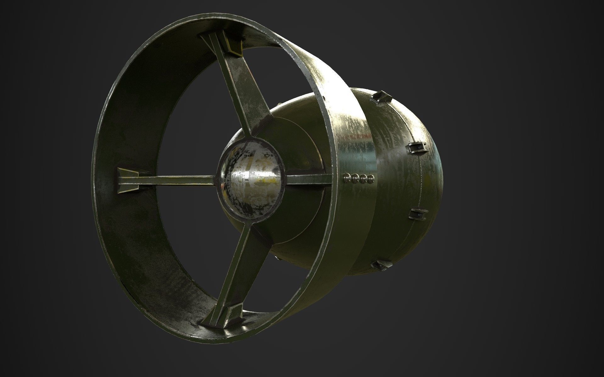 Nuclear Bomb 3D model_3