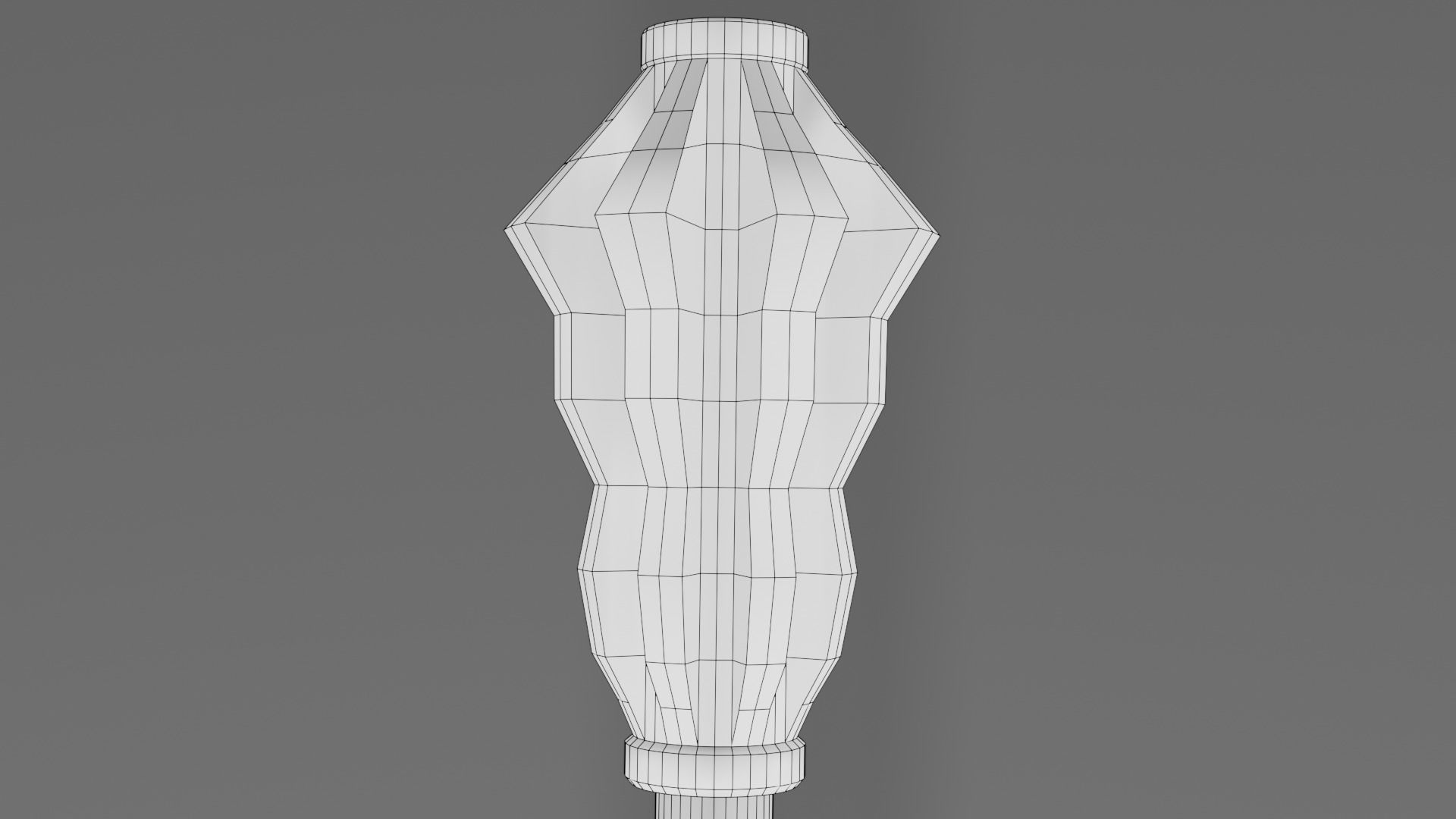 Medieval mace 1 Low-poly 3D model_10