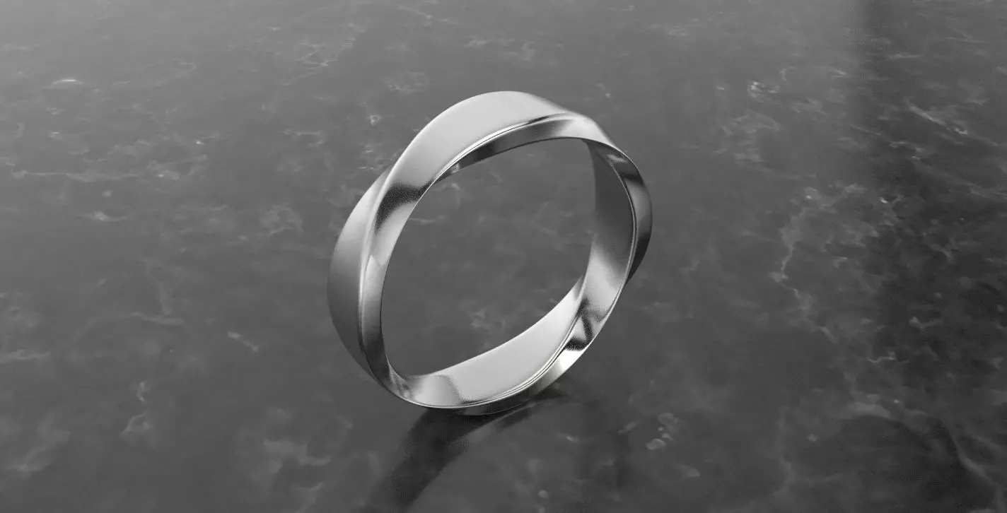 Mobius ring 3D print model