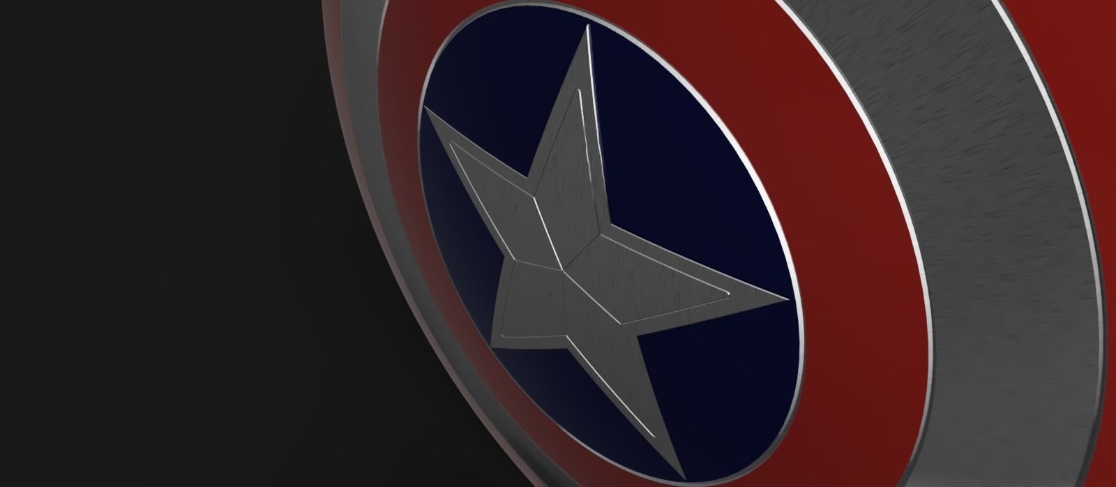 Captain America Shield 70cm original files  3D model_5