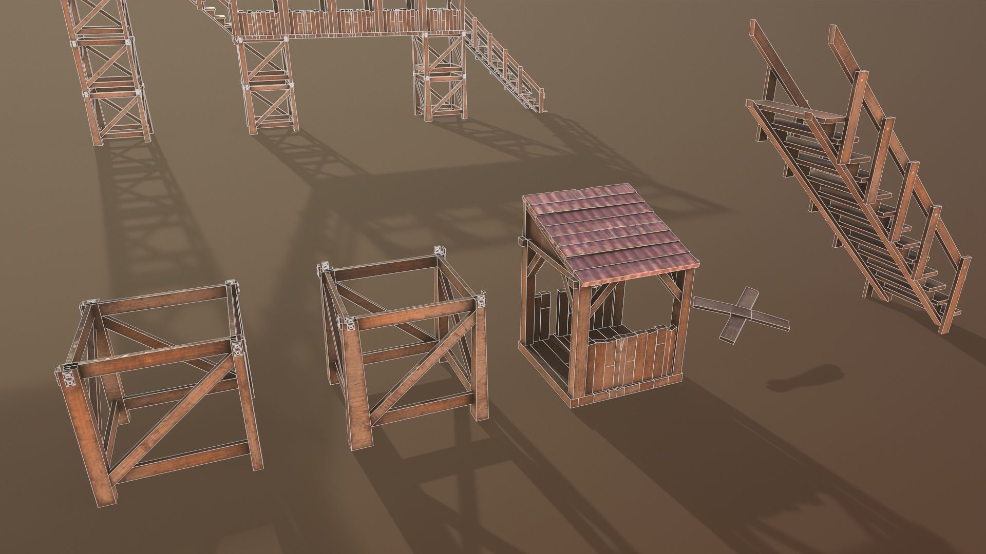 editable wooden tower Texture_11