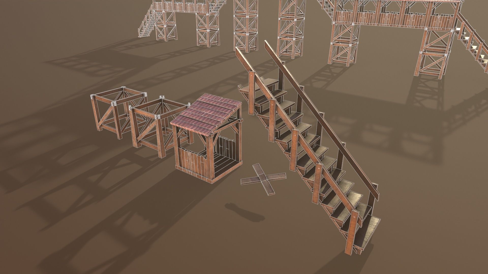 editable wooden tower Texture_10