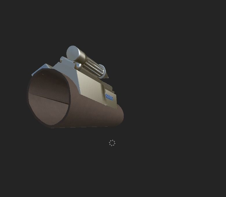 Mandalorian Bracer 3D model_3