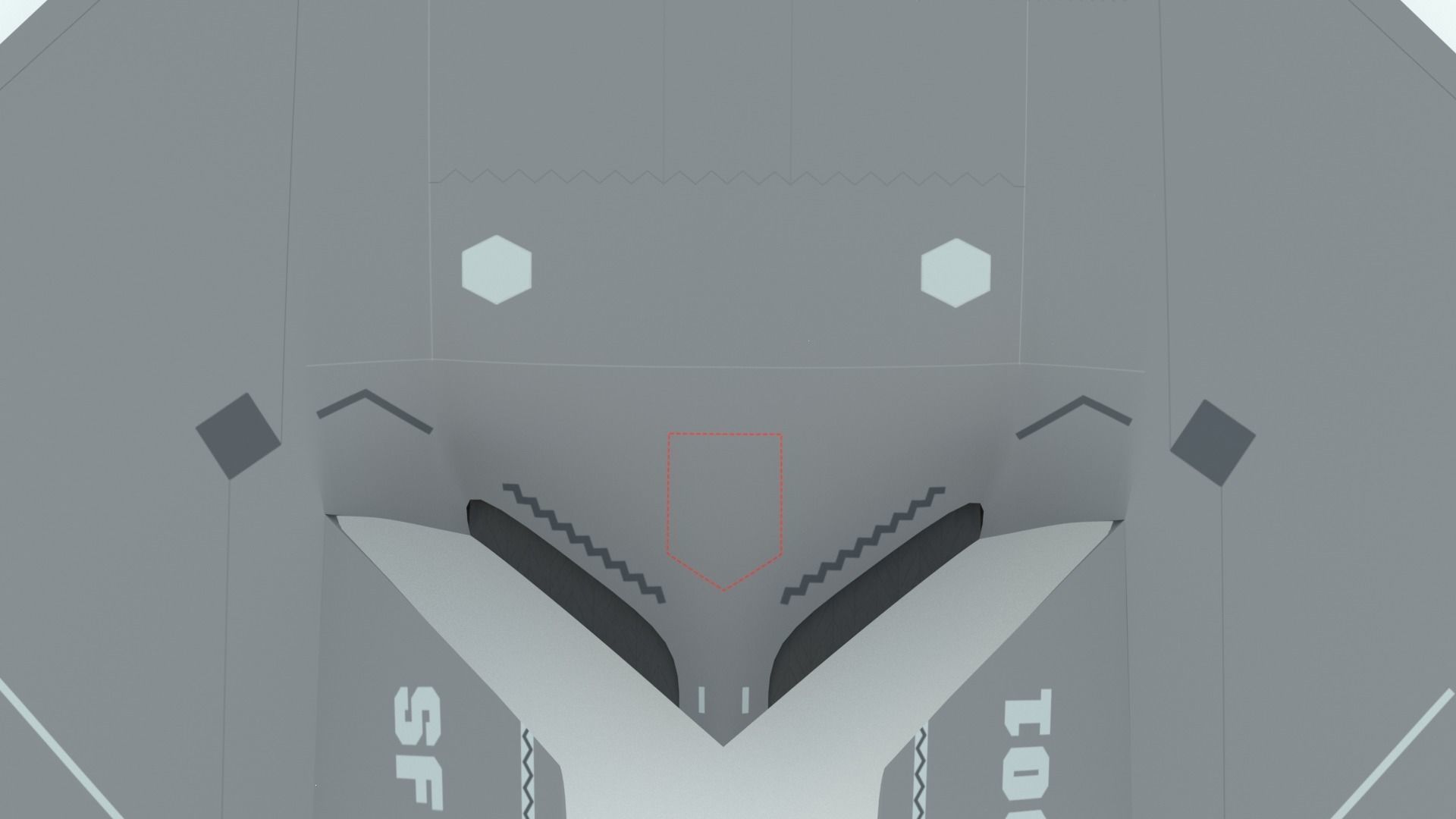 Silent Falcon The next generation stealth fighter jet 3D model_11