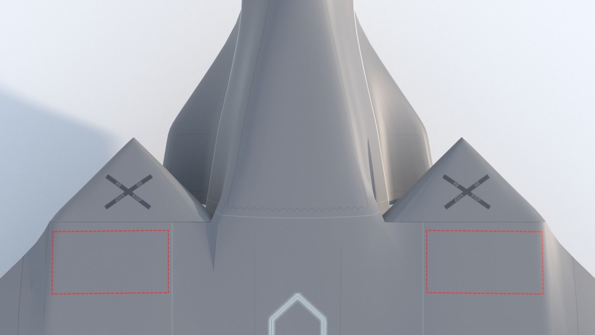 Silent Falcon The next generation stealth fighter jet 3D model_18