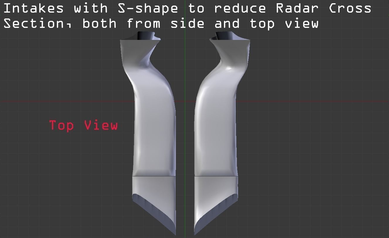 Silent Falcon The next generation stealth fighter jet 3D model_27