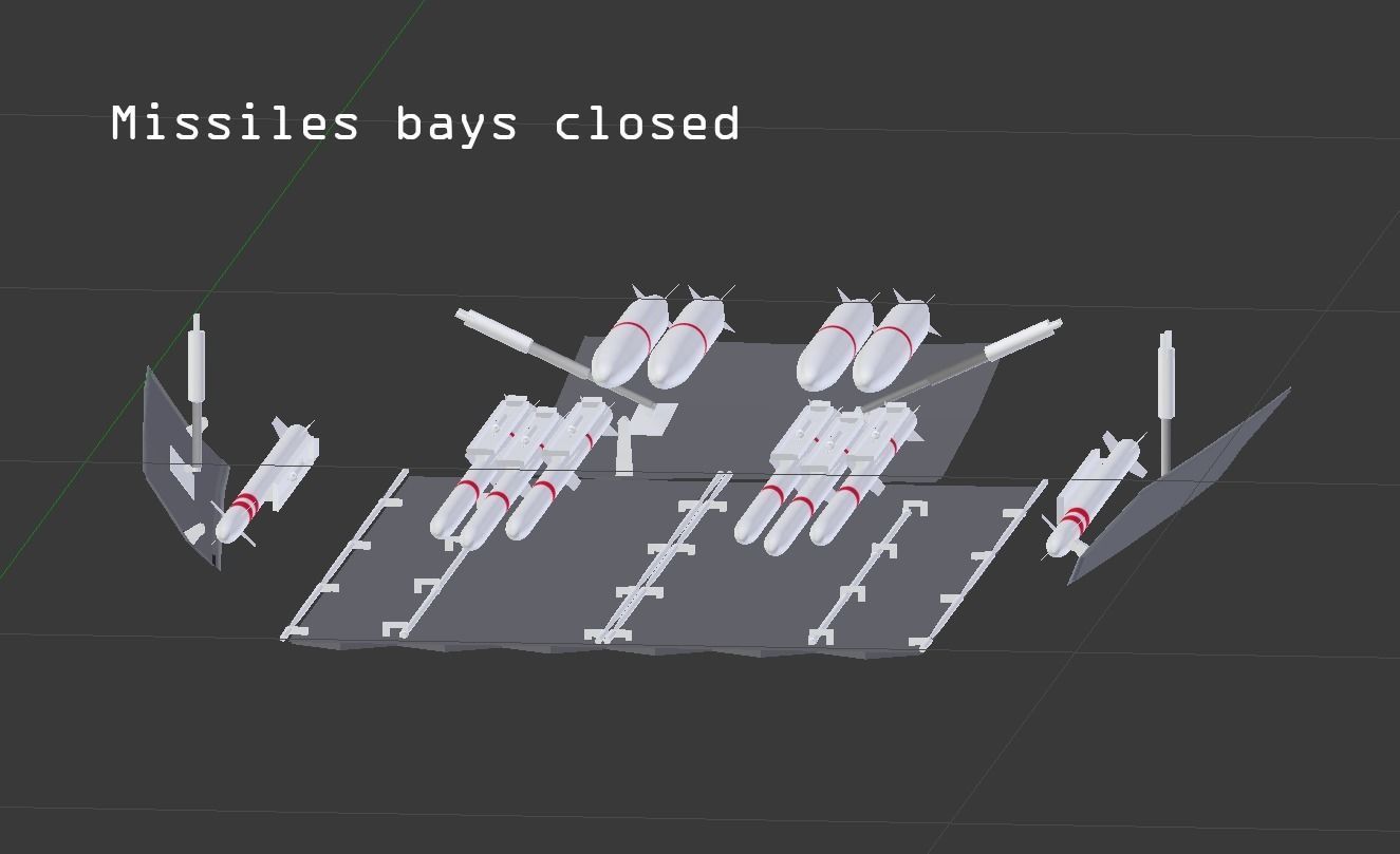 Silent Falcon The next generation stealth fighter jet 3D model_30