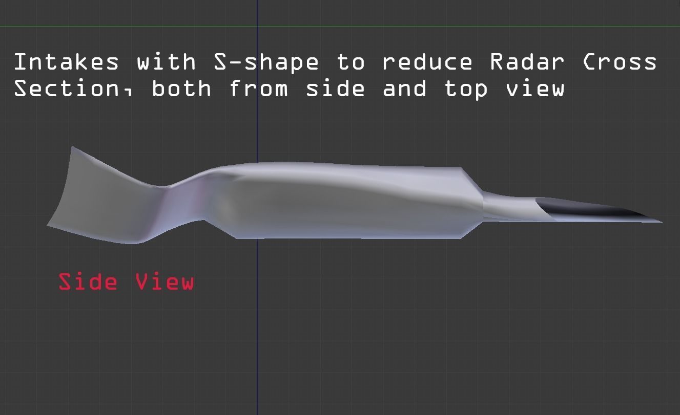 Silent Falcon The next generation stealth fighter jet 3D model_26
