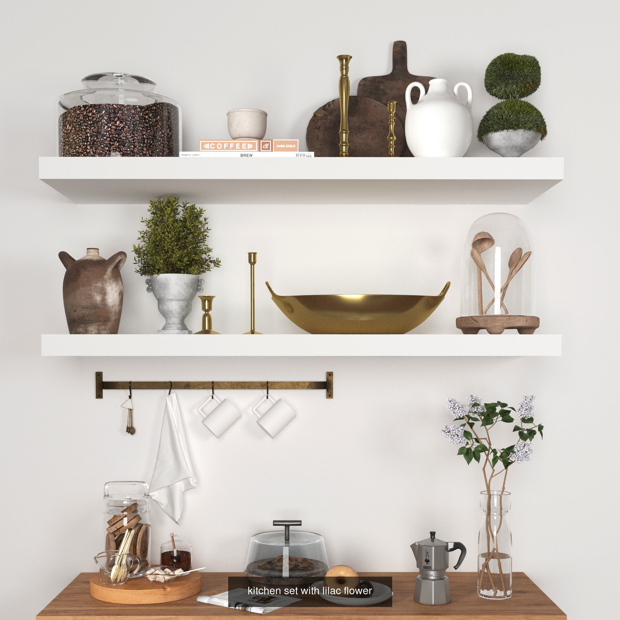 kitchen sets 3D Model Collection_3