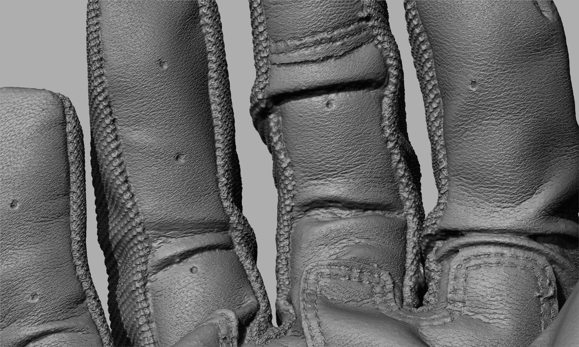 Tactical Gloves 038 Low-poly 3D model_15