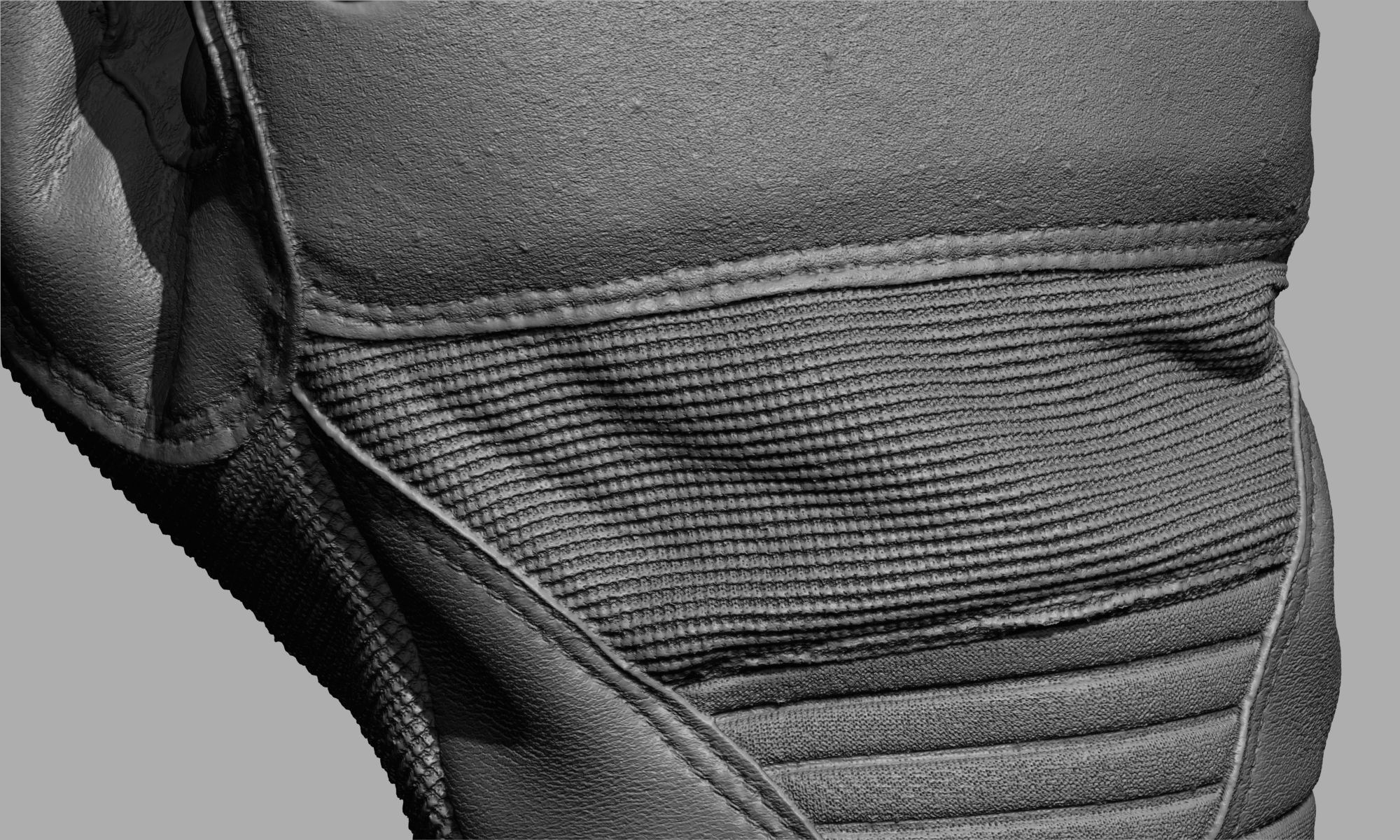 Tactical Gloves 038 Low-poly 3D model_14