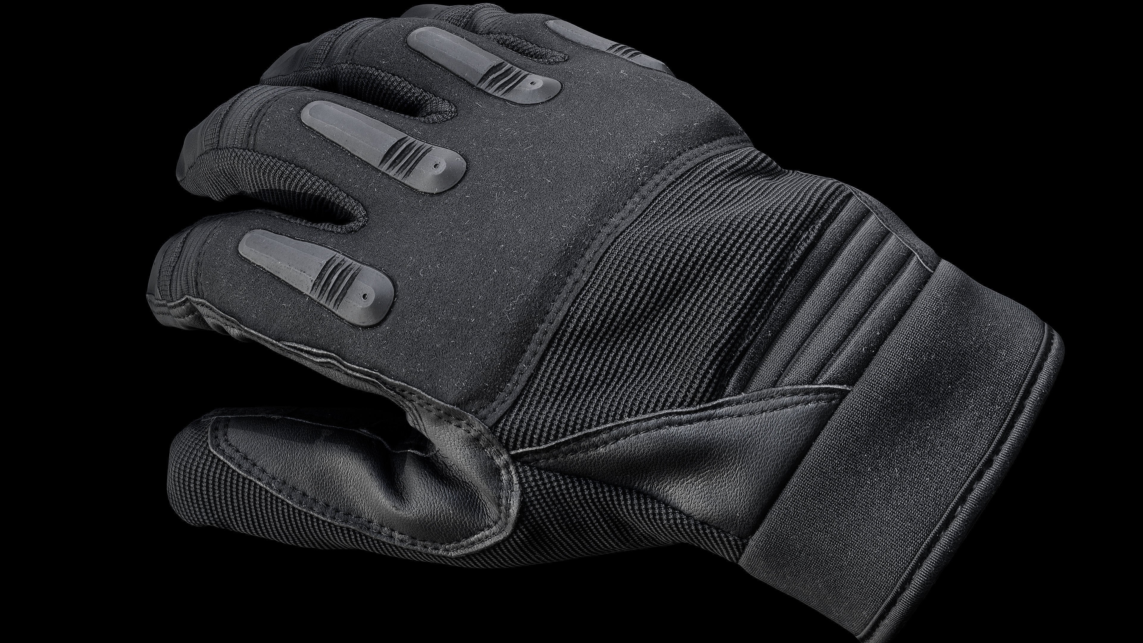 Tactical Gloves 038 Low-poly 3D model_10